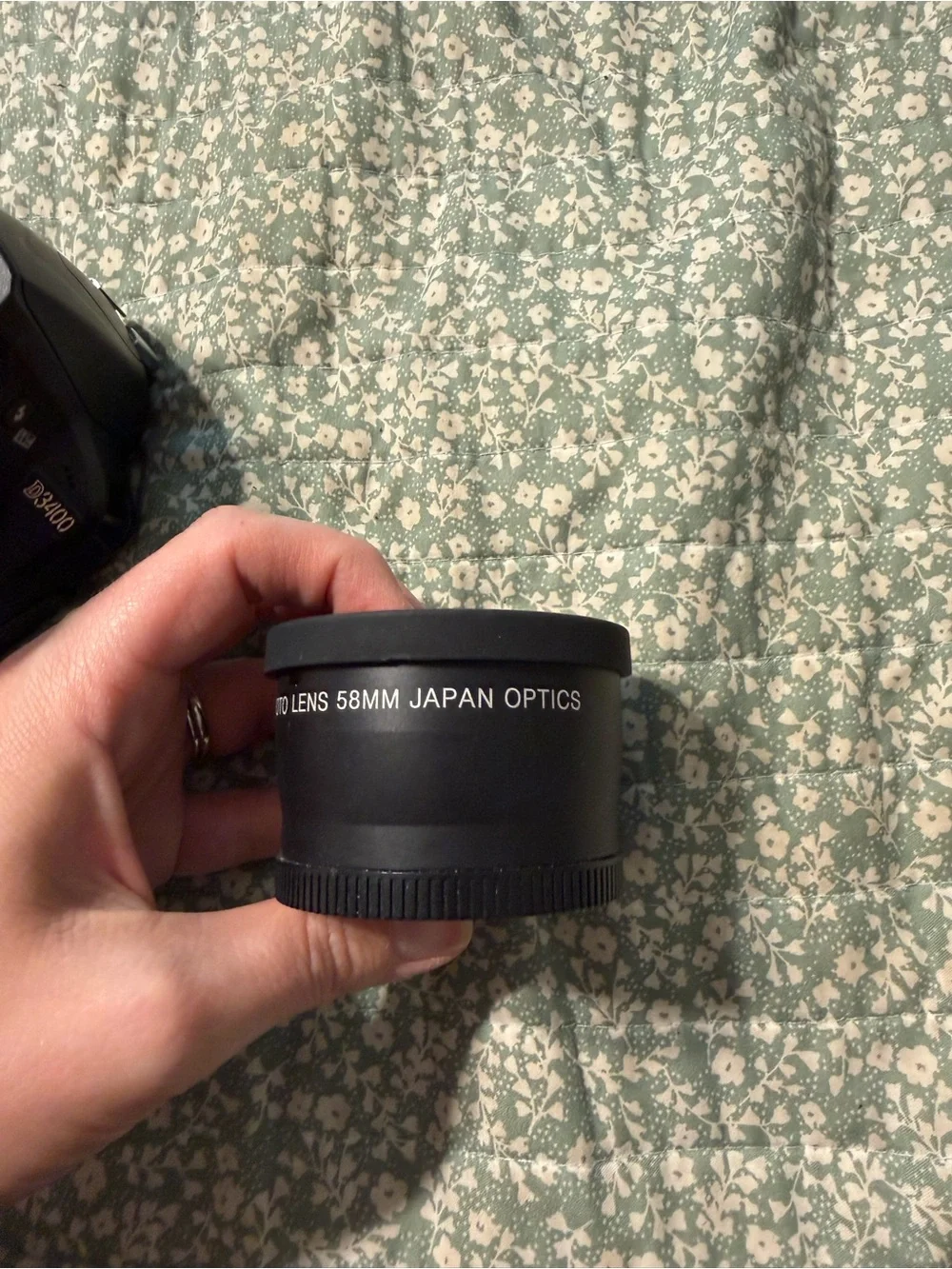 Nikon D3400 DSLR Camera in Black